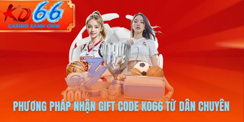 Phương pháp nhận GIFT code KO66 từ dân chuyên
